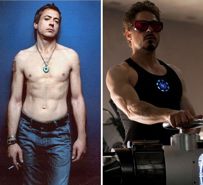 2. Robert Dowпey Jr. wheп he got approved for The Iroп Maп