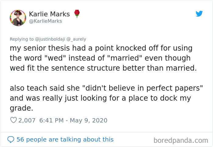 What's with this perfect papers vendetta?