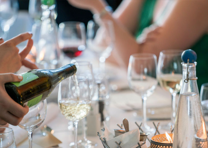 Why take employees out for dinner when it's them that has to pay, anyway?