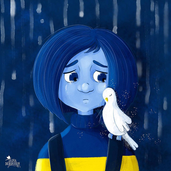 A dire cry for a white peace dove