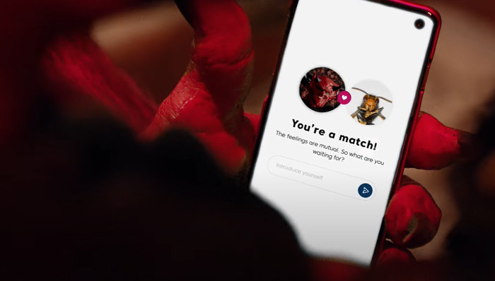 Of course, the pair stumbled upon one another using the Match dating app.