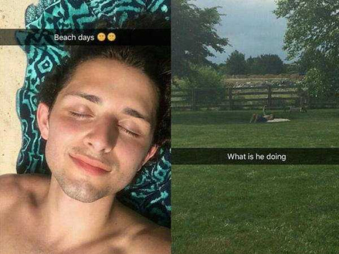 When a sibling calls you out.