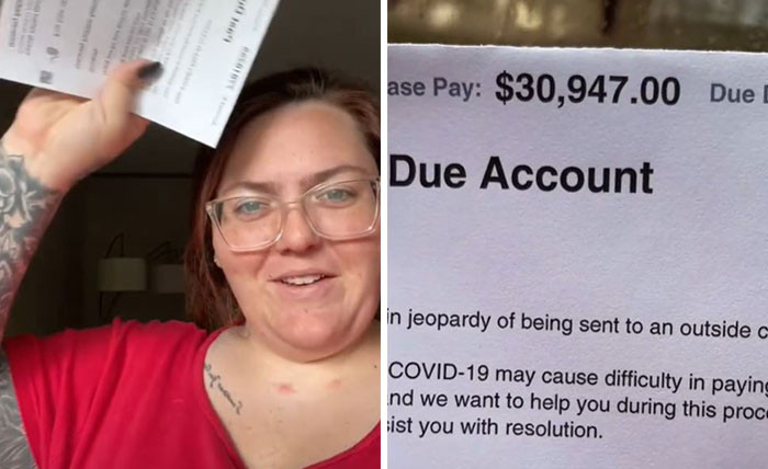 Imagine trying to care for a newborn while being hit with this bill.