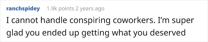 And what they deserved!