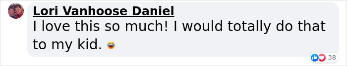 And parents related to her, too