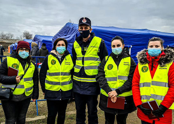 Psychologists are very important for refugees who face stress, fear, and severe trauma as they flee the war.