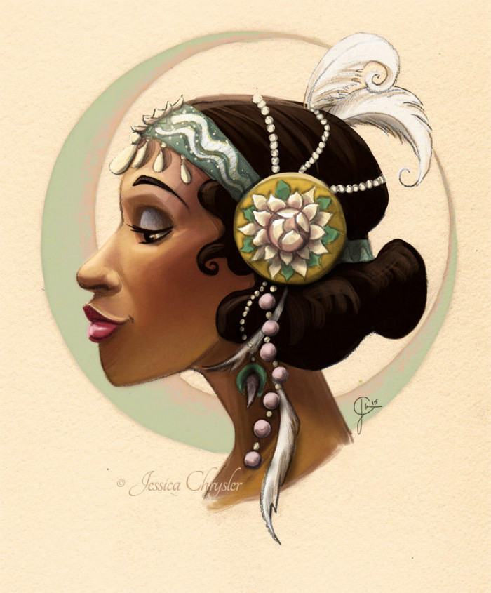 2. Princess Tiana, The Princess and the Frog