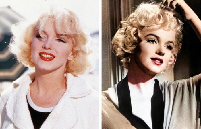 Of course, making Marilyn Monroe is not just about finding the right name. The actress' overall look was shaped over time.