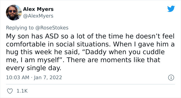 The things they say will make you feel the love.