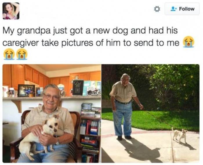 They make us happy even when we are at our old age