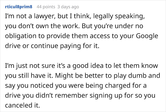 A way to handle the situation if anything occurs