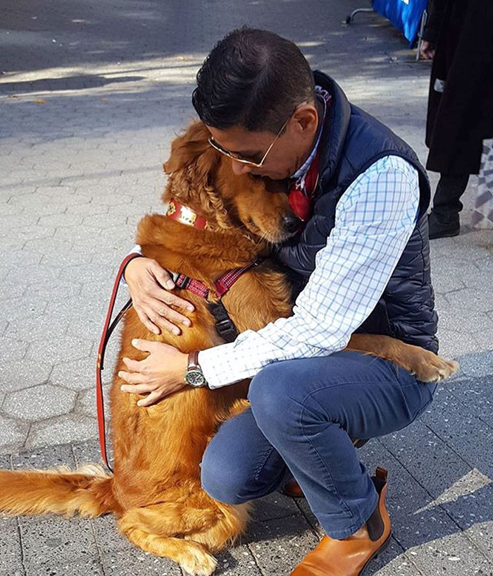 Où vous pouvez rencontrer Louboutina, le célèbre chien câlin de New York