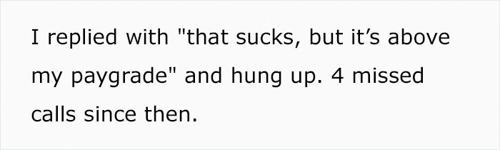 The answer they got was pretty straightforward.