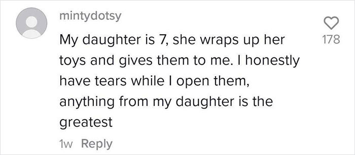 Thanks for being a great mom