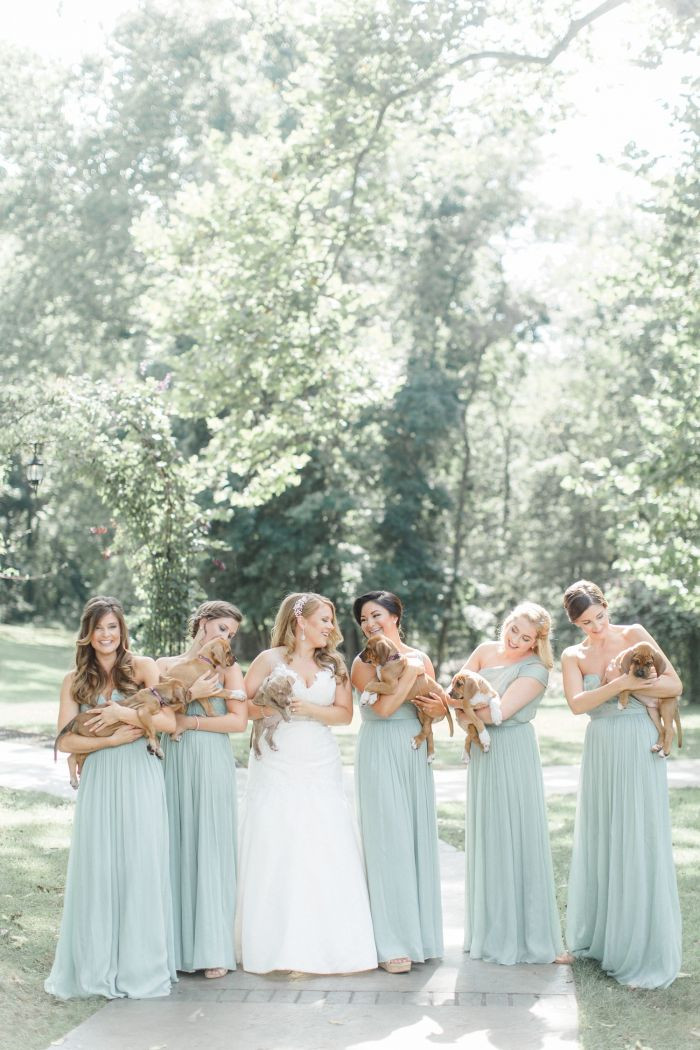 I love your bouquets, girls.