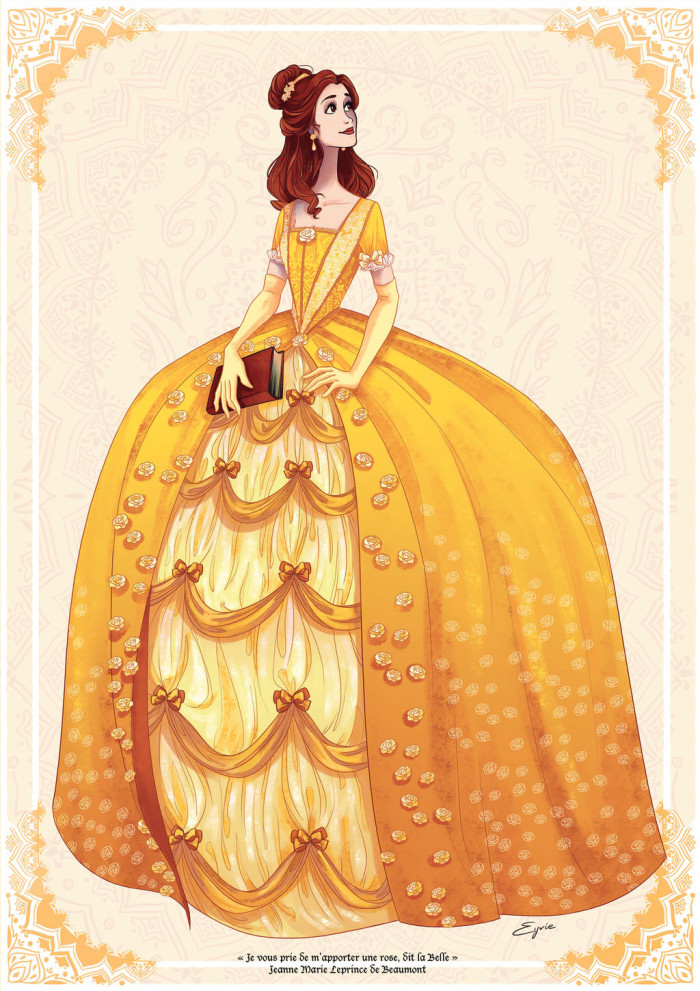 4. Belle, Beauty and the Beast