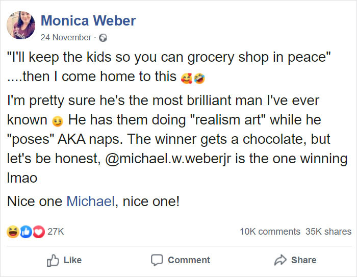 Monica was quick to share to her friends what she found, and it's hilarious!