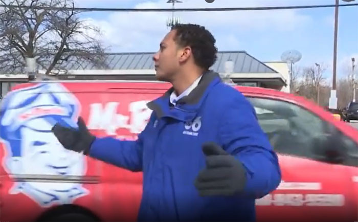 The look of exasperation that transformed Harris into his younger self