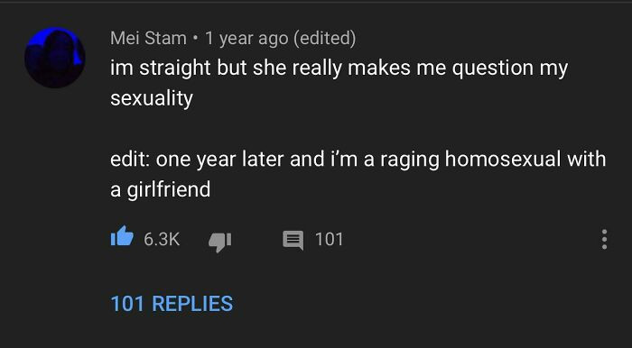 40. This comment from a Billie Eilish video.