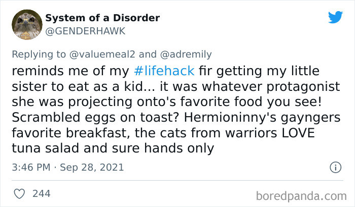 19. Hermione Granger's favorite food...