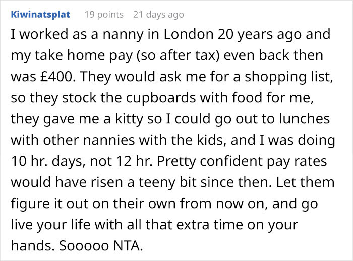 A Word from an Experienced Nanny