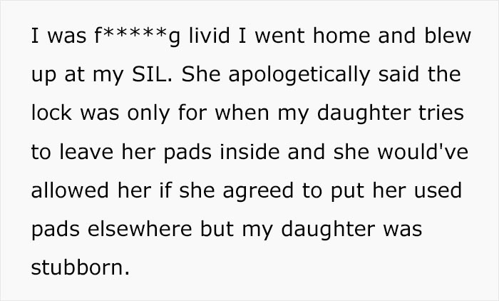 My Daughter Was Stubborn