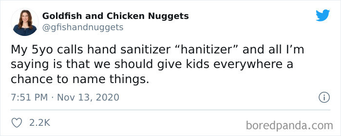 17. Kids really do come up with the best words and phrases