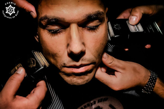 30. Groom Is Getting Well Shaved In This Click By Eduardo Blanco