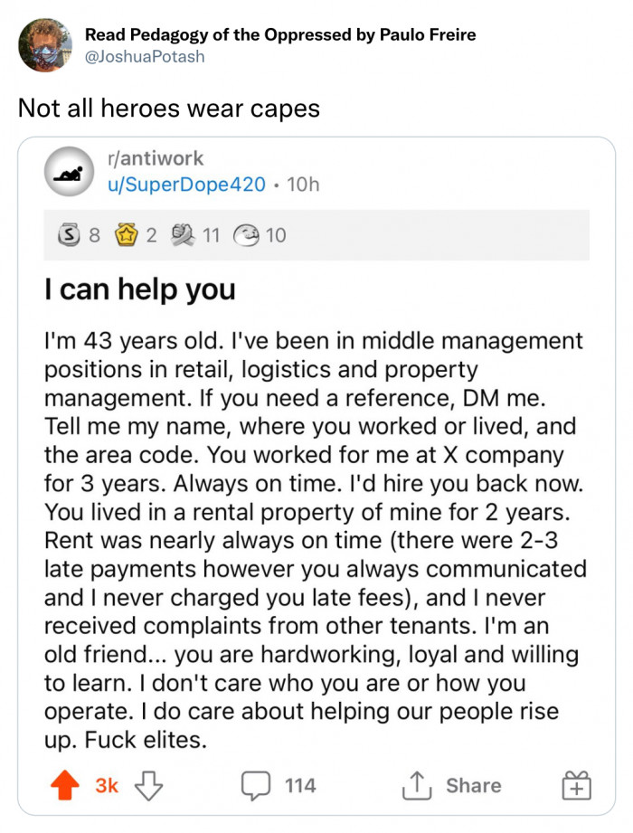 21. It's All About Helping Others...