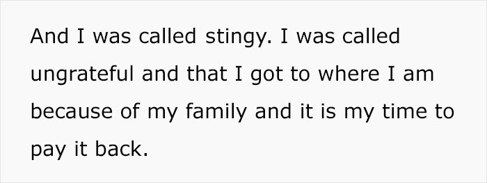 Unfortunately, the situation was turned back on her, and she was made out to be the villain of the story