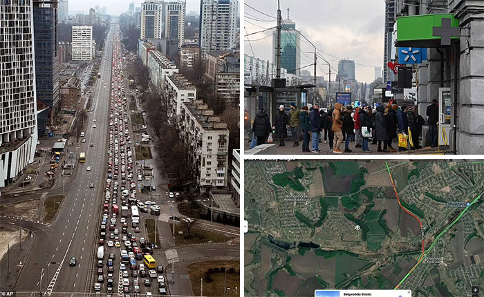 28. In order to confuse Russian forces, Google Maps disables live traffic data in Ukraine