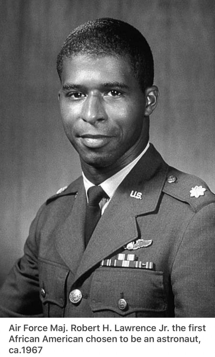 The first African American astronaut