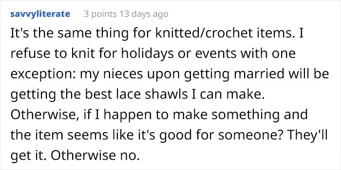 It hits differently when you made it out of love.