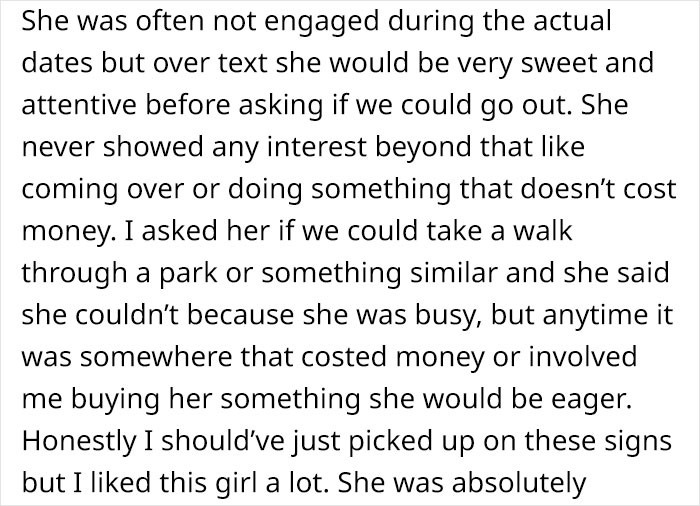 Red flags everywhere. Like really big and really red.