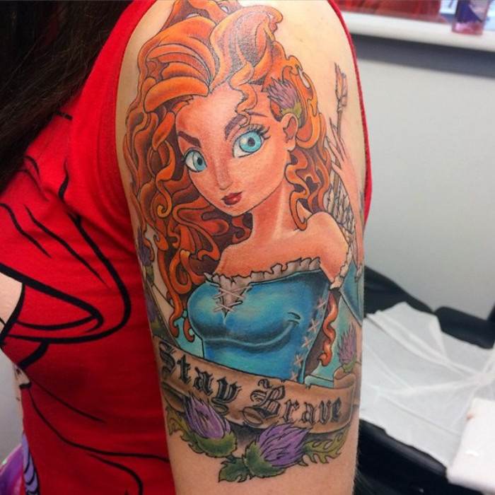 merida brave tattoo