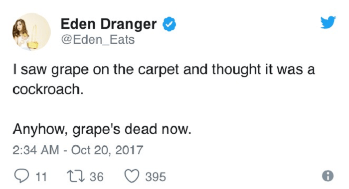 32. Sucks to be a grape