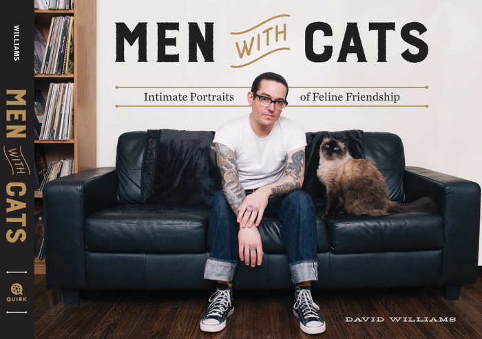 Photographer Williams begins project in 2009, featuring men with cats