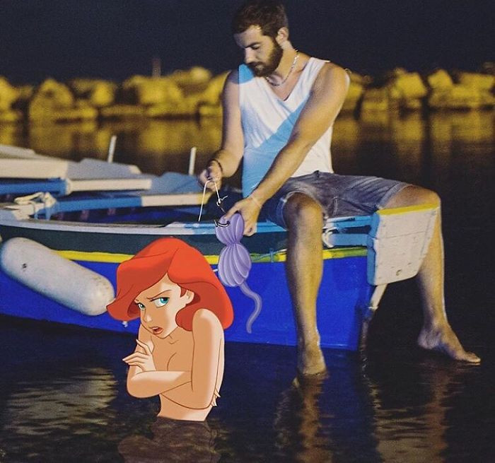 5. I didn't mean to hook you Ariel!