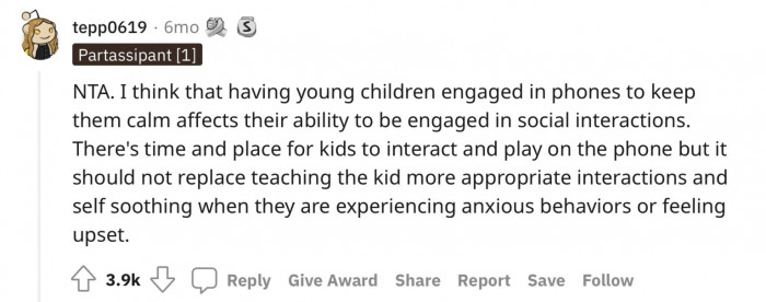 Phones should not replace social interactions.