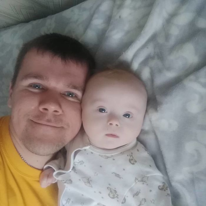 Evgeny began researching about Down Syndrome the same night his child was born