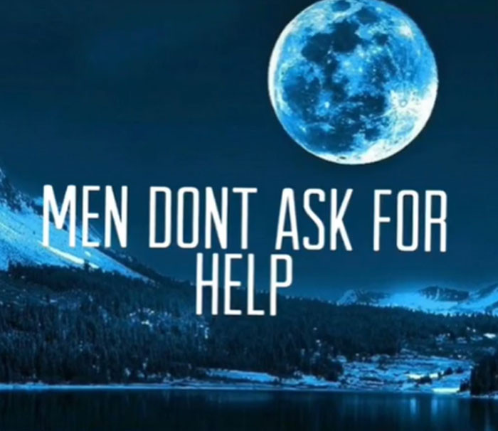 Beware of a 'helpless' man.