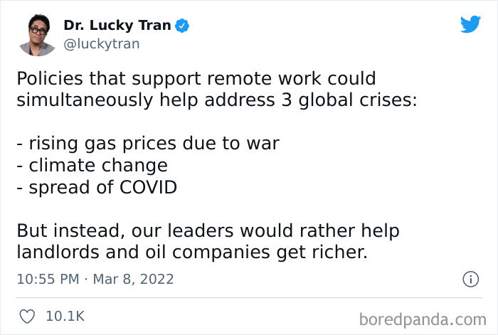 8. Landlords and gas companies have to make a living...