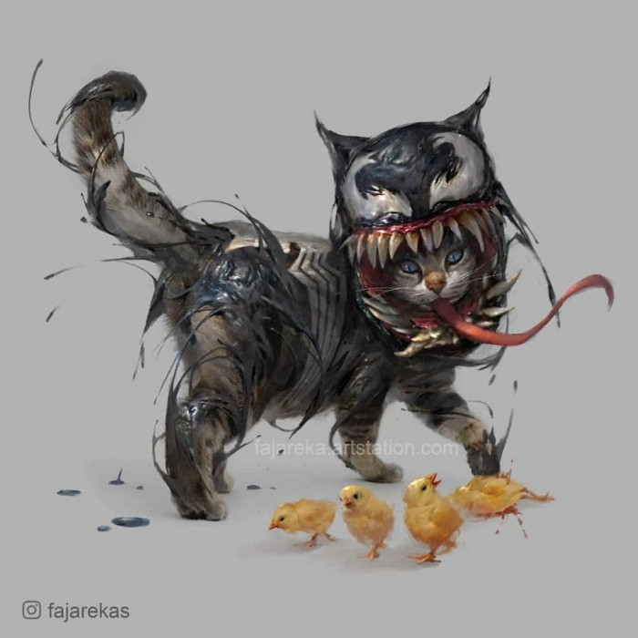 6. Venom Cat