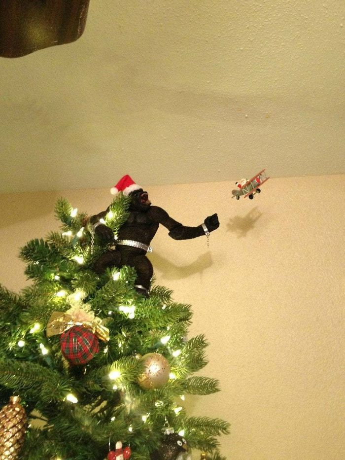 #25 I Told My Fiancé That We Needed To Get A Funny Tree Topper To Offset The