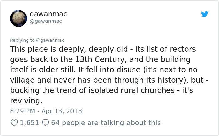 We finally have our answer! The church is indeed as old as the 13th century