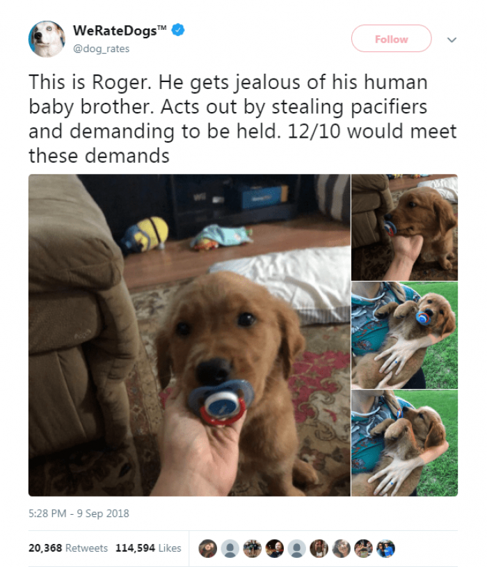 The jealousy is real.