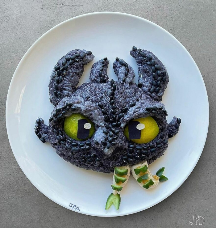 24. Toothless from How To Train Your Dragon