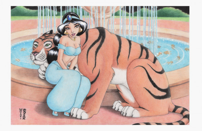 11. Jasmine & Raja (Aladdin)