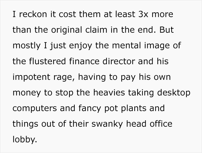 If only they had listened in the first place.