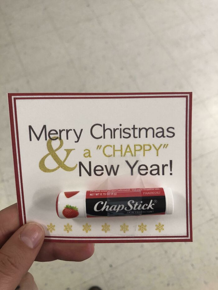 9. Chapstick for your overtime weeks.